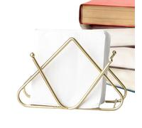 Mantel de metal, mesa, dispensador independiente de pañuelos | Dispensador de papel reutilizable duradero Vista - Soporte de pañuelos creativo para la decoración del hogar y la oficina