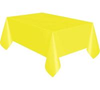 Mantel de Plástico - 2,74 m x 1,37 m - Amarillo