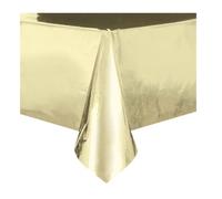Mantel de Plástico - 2,74 m x 1,37 m - Foil Oro , color/modelo surtido