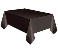 Mantel de Plástico - 2,74 m x 1,37 m - Negro