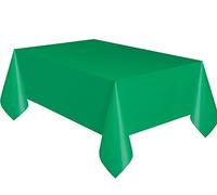 Mantel de Plástico - 2,74 m x 1,37 m - Verde Esmeralda