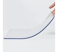 Mantel de plástico transparente, mantel rectangular, PVC, cubierta 2 mm grosor, for comedor, protector muebles, tela plástico/vinilo(120 * 180cm/47.2 * 70.8in)