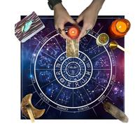 Mantel de Tarot | Toalla de adivinación de lectura para carta del tarot | Tarot Karte Lesealtartuch Altartuch Tarot tuch für Anfänger Tarot karten Liebhaber