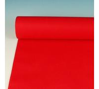 Mantel de tela no tejida de 25 m x 1,2 m, color rojo. Cantidad: 1 rollo para una hermosa fiesta de boda y ocasión especial.