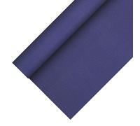' - Mantel (Delgado, de fieltro, "Soft Selection Plus 25 m x 1,18 m Color Azul Oscuro en rollo, 2 ruedas