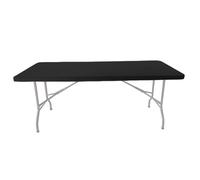 Mantel elástico ajustable para mesa de picnic, mantel impermeable de 6 pies, protector de mesa rectangular, elástico, lavable, para acampar al aire libre, fiestas y mesas de banquetes, 183 x 76 cm
