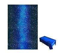 Mantel Espacial Infantil de 137 x 274 cm - Impermeable, Cielo Estrellado, Decorativo para Fiestas - Reutilizable para Cumpleaños