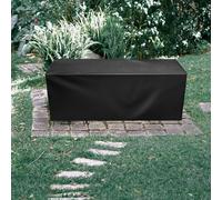 Mantel impermeable para mesa de jardín, 120 x 115 x 120 cm, Heavy-Du Ox 420D, resistente al viento con cuerda ajustable, protector de mesa y silla al aire libre, escudo de piel