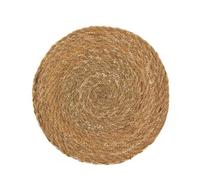 Mantel Individual 30x30cm Alga Trenzada - Salvamanteles - Posavasos - Decora Mesa - Artesanal