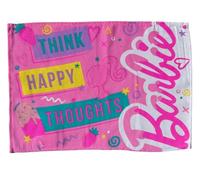 Mantel individual Barbie para niñas de mezcla de algodón mantel de desayuno 45 x 32 cm lavable y resistente al calor