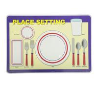 Mantel individual de aprendizaje sin dolor, 12 x 17, 12 pulgadas, multicolor