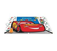 Mantel Individual de Coches para Niños, Mantel Individual Lavable de Plástico con 2 Manteles Individuales Rectangulares