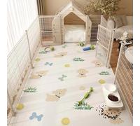 Mantel individual de gato impreso colorido a prueba de polvo, impermeable, resistente a la orina y antideslizante, para perros, alfombra de piel sintética, alfombra de área para mascotas, tapete para
