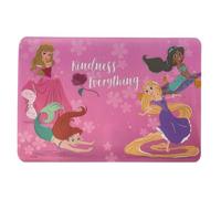 Mantel individual de plástico suave con diseño de princesas Disney, antideslizante, lavable, resistente al calor, 44 x 30 cm