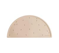 Mantel individual de silicona mushie para ni?os | Dise?o antideslizante sin BPA con dise?o de abejas