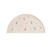 Mantel individual de silicona mushie para ni?os | Dise?o antideslizante sin BPA con flores rosas