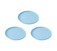 Mantel individual grande de goma para mascotas de 18 x 1 cm que protege los suelos de derrames durante la comida y el tapete de comedor para perros