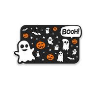 Mantel individual infantil fantasmas - negro - 30x40 cm 30 cm