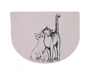 mantel individual para tazón de comida de gatos