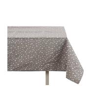 Mantel jacquard antimancha lunares colección kinvara 180 cm