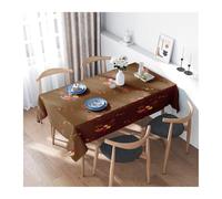 Mantel Navidad Modern Colorful Leaves Tablecloth Decoration Autumn Thanksgiving Festive Party Home Dining Cover(120x140CM)