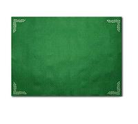 MANTEL PAPEL INDIVIDUAL 30x40 CM COLOR VERDE OSCURO - 1000 UNIDADES "DON CLEVER"