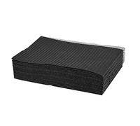 Mantel para tatuaje, Baberos dentales, impermeable, desechable, manteles para mesa de tatuaje, cubiertas para bandejas dentales, suministros negros, 20 Uds.