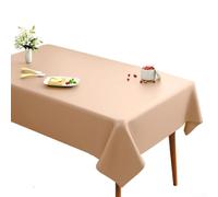 Mantel rectangular de PVC para mesas de comedor, bufés y eventos sociales, impermeable, resistente a las manchas, arrugas y diseñado para un manejo frecuente (140 x 180 cm, rojo floral tibetano)