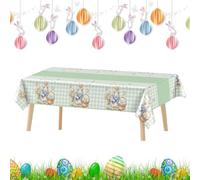 Mantel rectangular impermeable para la temporada de primavera - Funda de mesa para la primavera y el tiempo | para picnic, restaurante, cocina, comedor, apartamento y dormitorio universitario