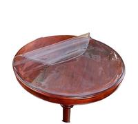 Mantel redondo de PVC transparente e impermeable for mesa cocina, mantel cristal suave for comedor Protector Mesa Transparente(Diameter110cm)