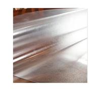 Mantel redondo de PVC transparente, impermeable, con patrón cocina, cristal, suave, for mesa comedor Protector Mesa Transparente(Frosted pattern,Diameter110cm)