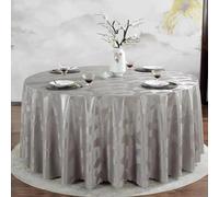 Mantel Redondo Impermeable , PU, Resistente A Las Manchas, Moderno, Estampado Para Decoración De Cocina Y Comedor, Fácil De Limpiar Y Duradero Para Hotel,Boda,Reunión Familiar I,Diameter 320 cm