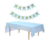 Manteles De Fiesta Dorados Mantel Rectangular Mantel CumpleañO Mantel De Navidad Mantel De Navidad Mantel Papel Navidad Para Banquetes, GraduacióN, CumpleañOs, CóCtel, Aniversario, Punto de Oro Azul