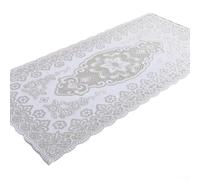 Manteles individuales decorativos de PVC, elegante camino de mesa para varios tipos de mesas (plata A)