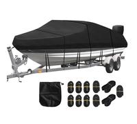 Manteles para barcos, impermeables, cubiertas para barcos, tela Oxford 420D, manteles, tela protectora, barcos, protección para cuerpo en V, bote de remos, barco de pesca (3-3 m)