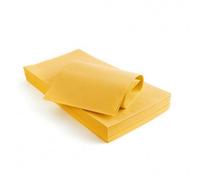 Manteles TNT - Formato 100 x 100 cm - Paquete de 25 manteles de tela no tejida ideales para restaurantes, pizzerías, hoteles, trattorias (25, amarillo)