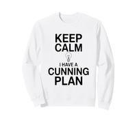Mantén la Calma, Tengo un Plan astuto, Humor Sudadera