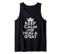 Mantén la Calma y Abraza a una Cabra Camiseta sin Mangas