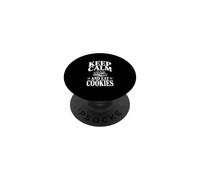 Mantén la Calma y Come Galletas PopSockets PopGrip Adhesivo