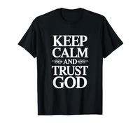 Mantén la Calma y confía en Dios Camiseta