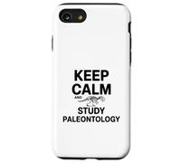 Mantén la Calma y Estudia paleontología arqueología Nerd Carcasa para iPhone SE (2020) / 7/8