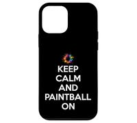 Mantén la Calma y Juega al Paintball en Paintball Carcasa para iPhone 12 Mini
