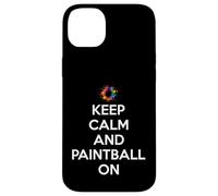 Mantén la Calma y Juega al Paintball en Paintball Carcasa para iPhone 14 Plus