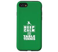 Mantén la calma y juega al tenis de mesa o al ping pong Carcasa para iPhone SE (2020) / 7 / 8