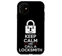 Mantén la calma y llama a un cerrajero Carcasa para iPhone 11