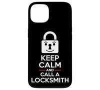 Mantén la calma y llama a un cerrajero Carcasa para iPhone 13