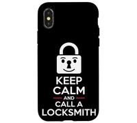 Mantén la calma y llama a un cerrajero Carcasa para iPhone X/XS