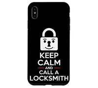 Mantén la calma y llama a un cerrajero Carcasa para iPhone XS Max