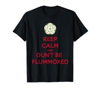Mantén la Calma y no te Dejes perplejo en el dialecto de Yorkshire Camiseta gráfica económica