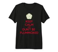 Mantén la Calma y no te Dejes perplejo en el dialecto de Yorkshire Camiseta Premium